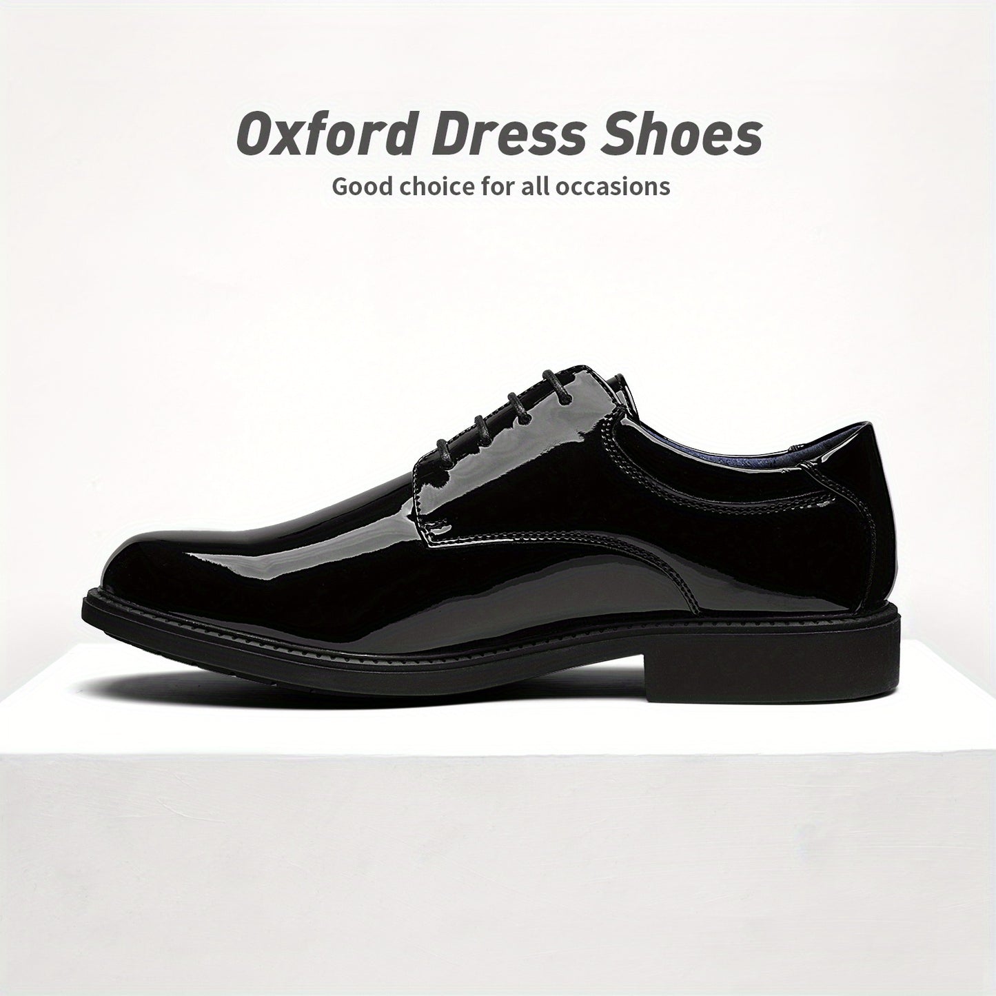 Bruno Marc Men's Formal Oxford Shoes Lace Up Waterproof