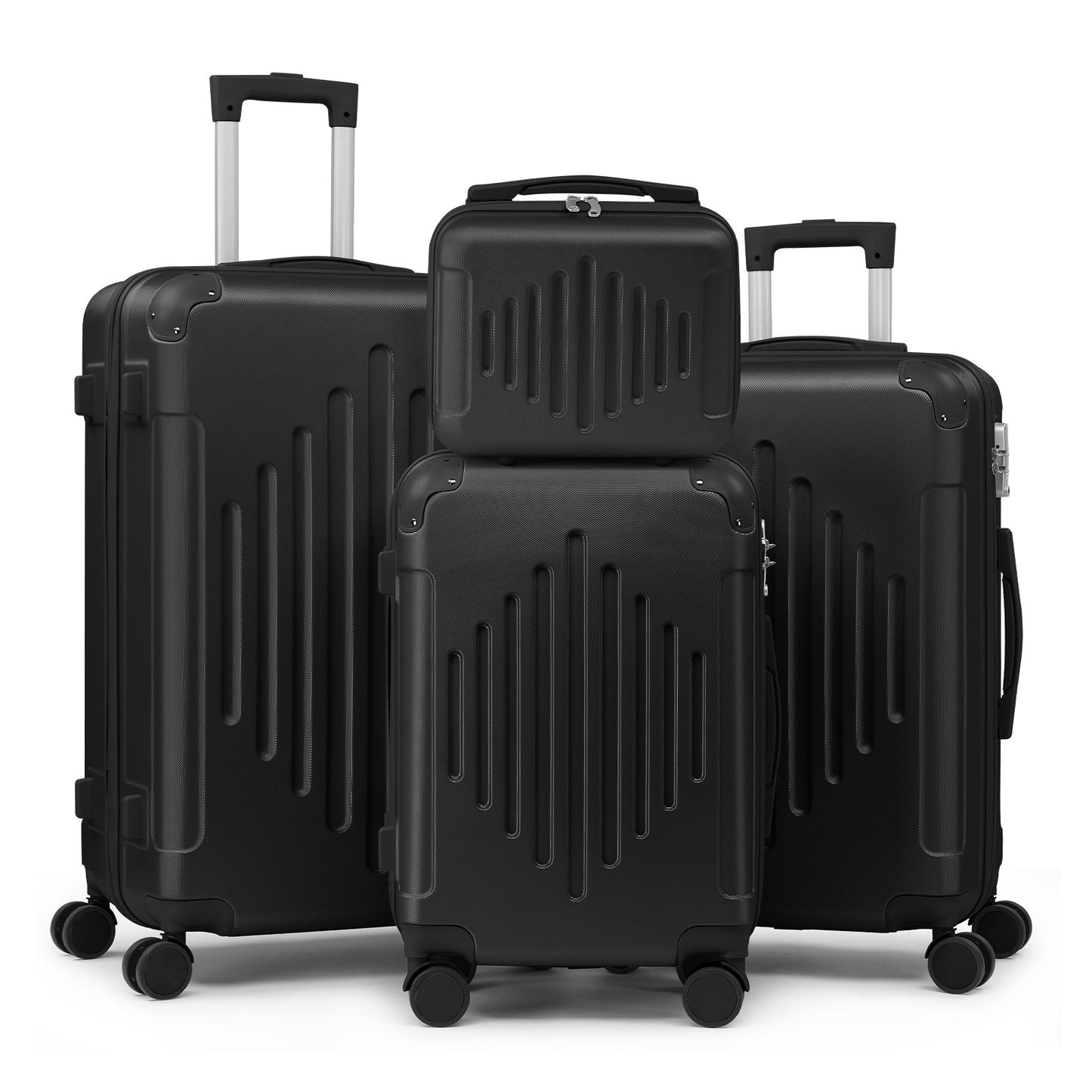 MOTORHOT Hardshell Luggage Set Lightweight Spinner Wheels