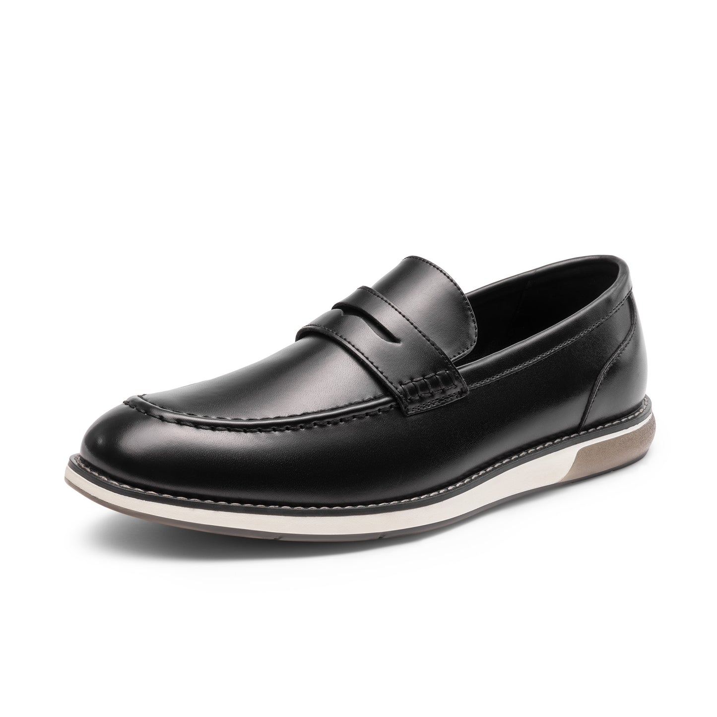 BRUNO MARC Men Slip On Penny Loafers Vegan Dress Shoes