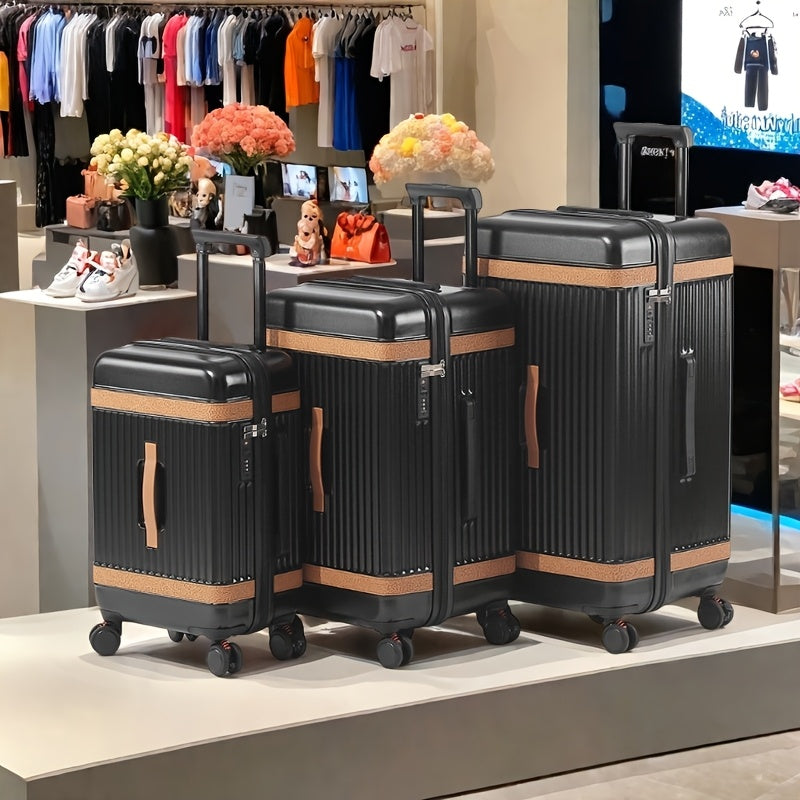 Capacity TSA Lock Suitcase With USB Port And 360 Wheels