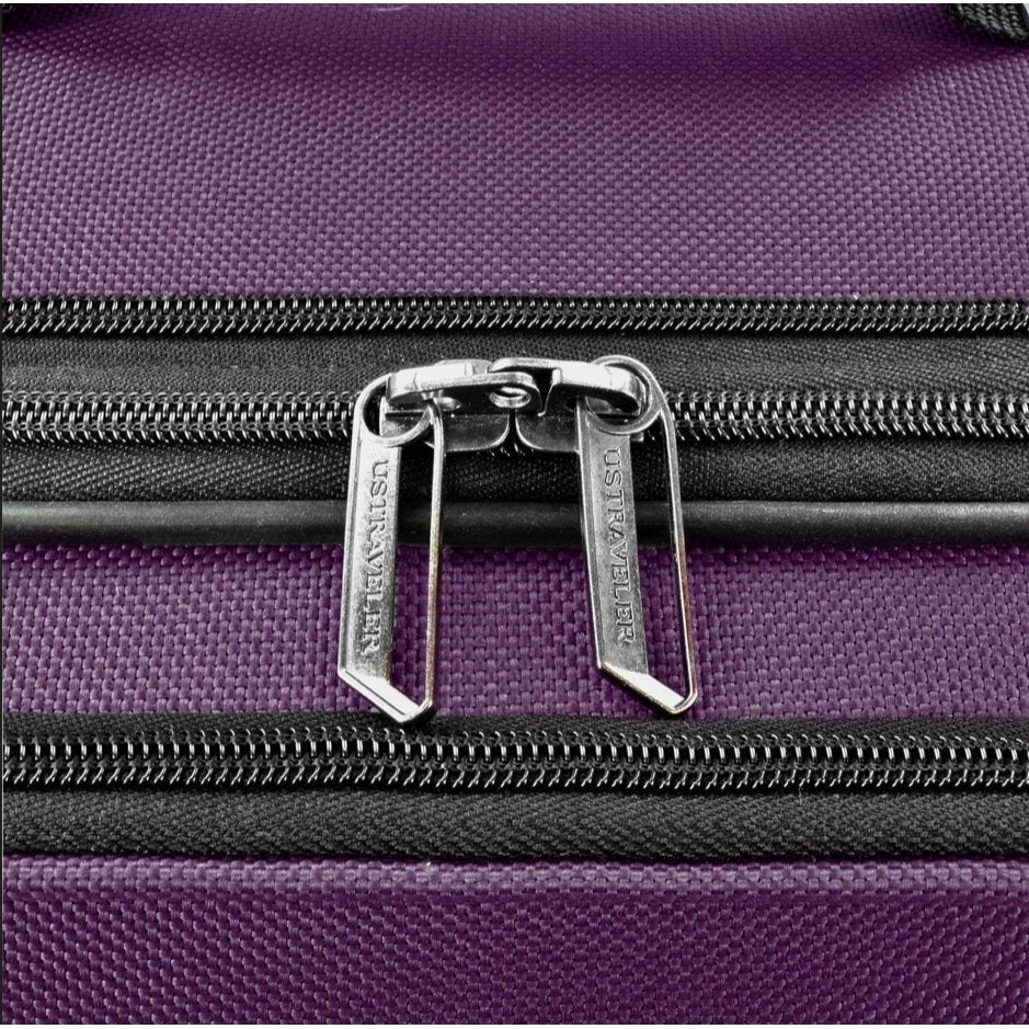 US Traveler Rio II TwoPiece CarryOn LuggageCase Set
