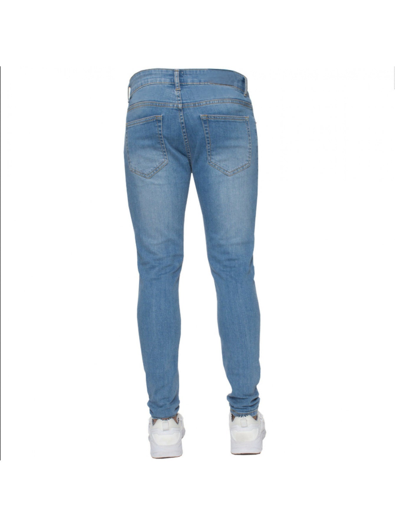 Trendy Minimali Slim Fit Skinny Jeans Mens Stretch Denim