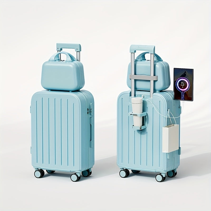 Minimalist Hard Shell Luggage Case Set For Easy Travel