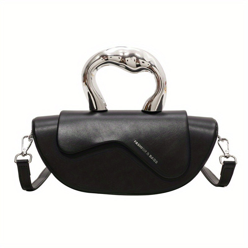 Cross Border Saddle Bags Messenger Bag For Women PU Leather