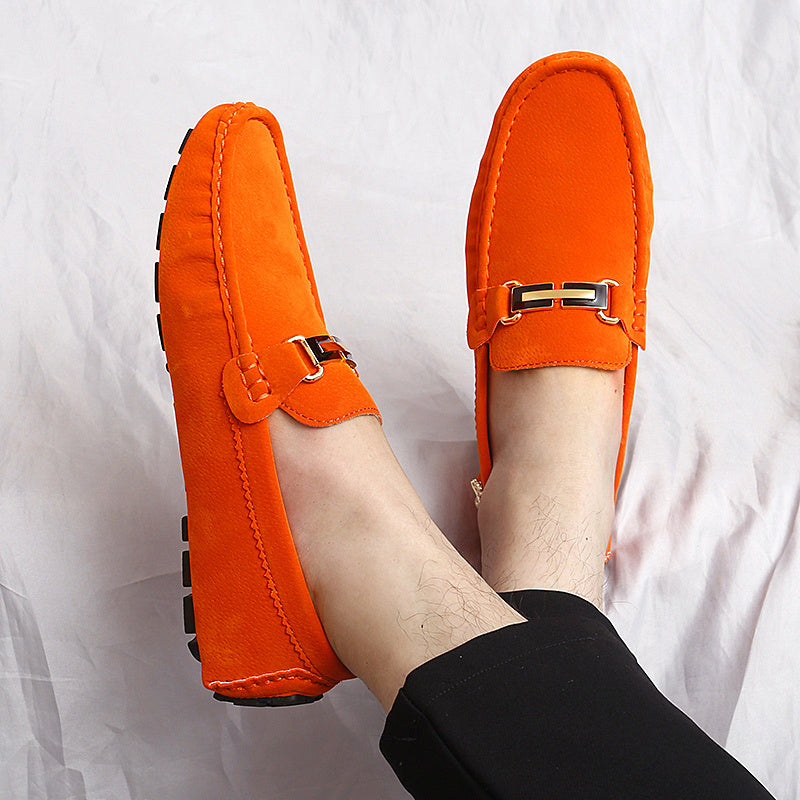 Men And Women Slip On Loafers With Rubber Sole Versatile