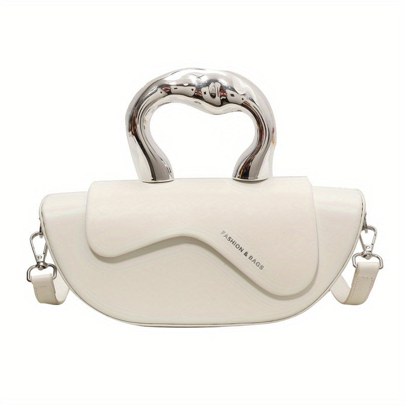 Cross Border Saddle Bags Messenger Bag For Women PU Leather