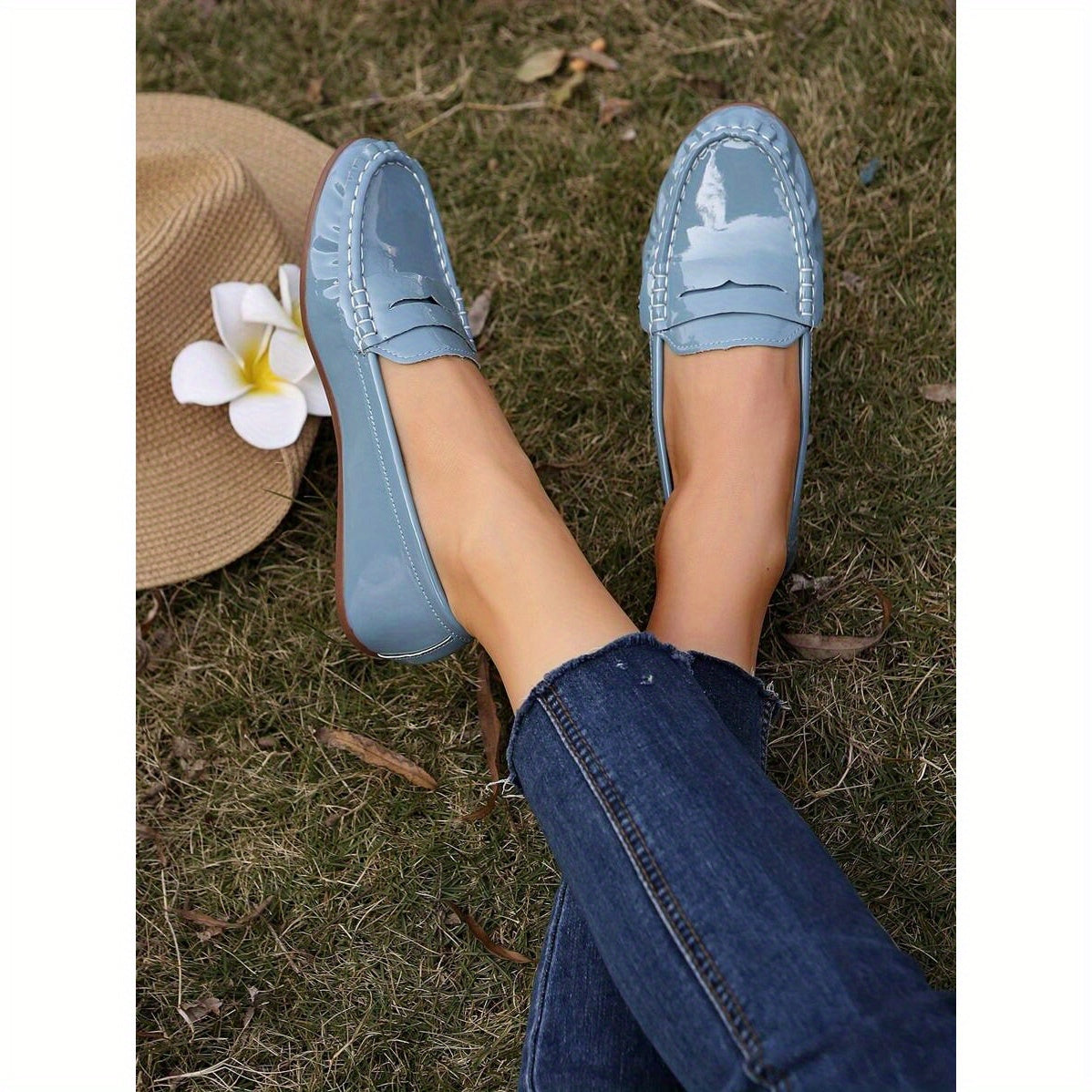 All Nations Emporium Penny Loafers Women Slip On Shoes