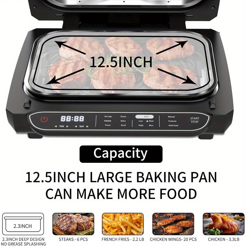 Geek Chef Indoor Grill And AirFryer 7 In 1 PremierLine
