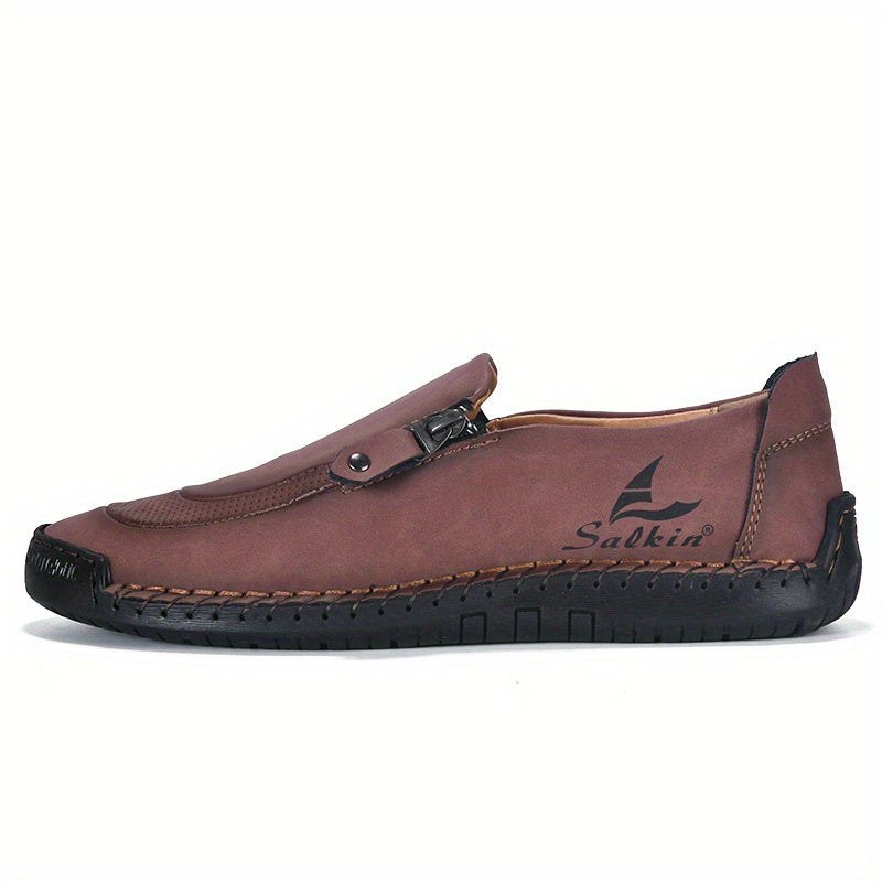 All Nations Emporium Men's Casual Shoes Zipper Closure