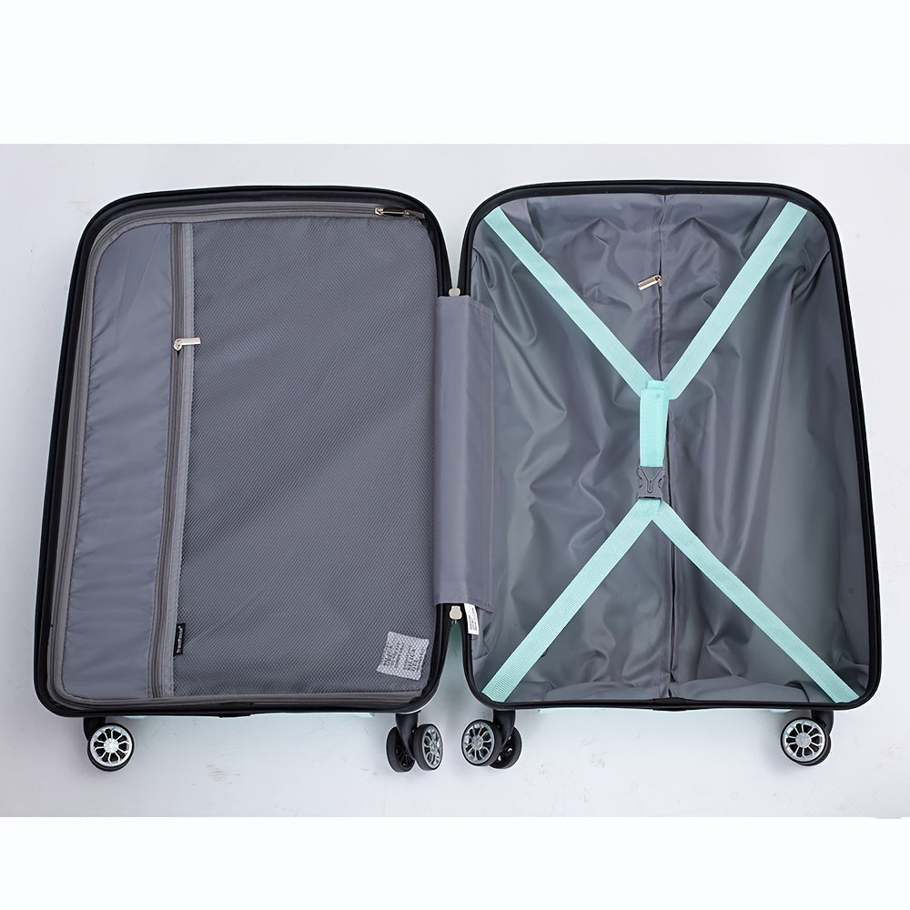 Tripcomp Luggage 3 Piece Set With TSA Lock And Spinner