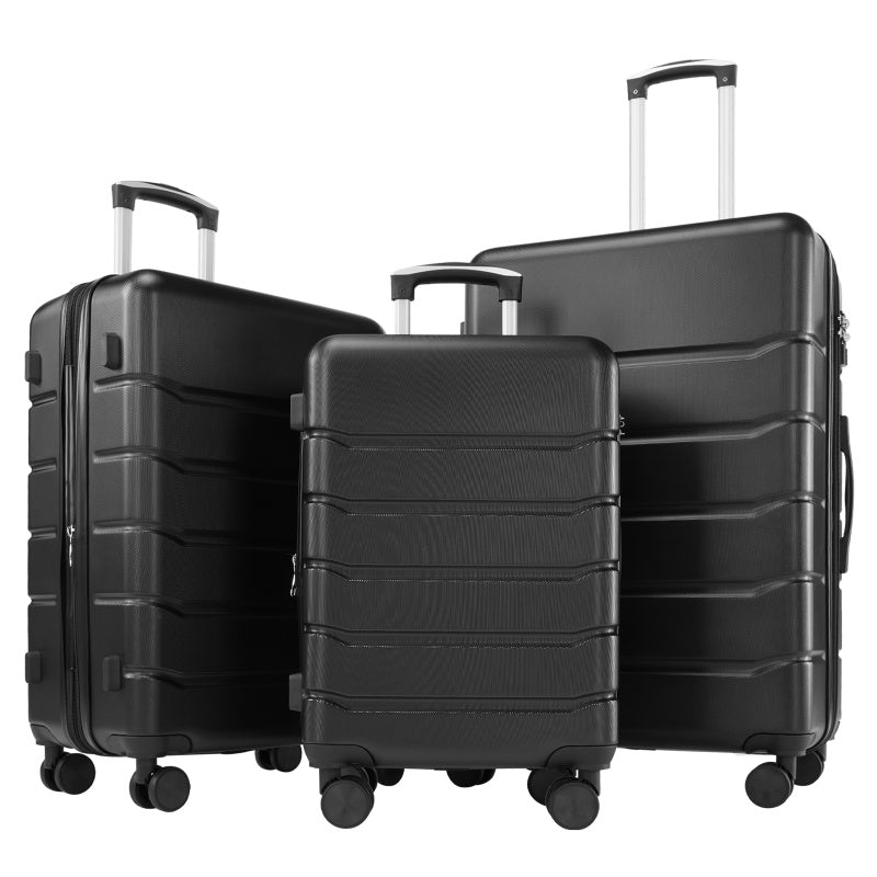 Hard Shell Expandable Spinner Luggage With TSA Lock Travel