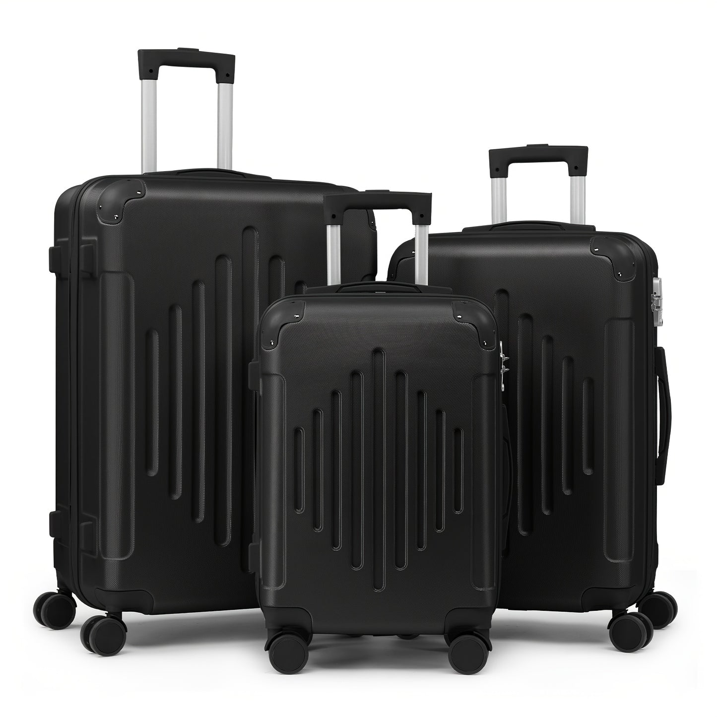 AUTOFOREVER ABS Carry On Luggage With TSA Lock And Wheels
