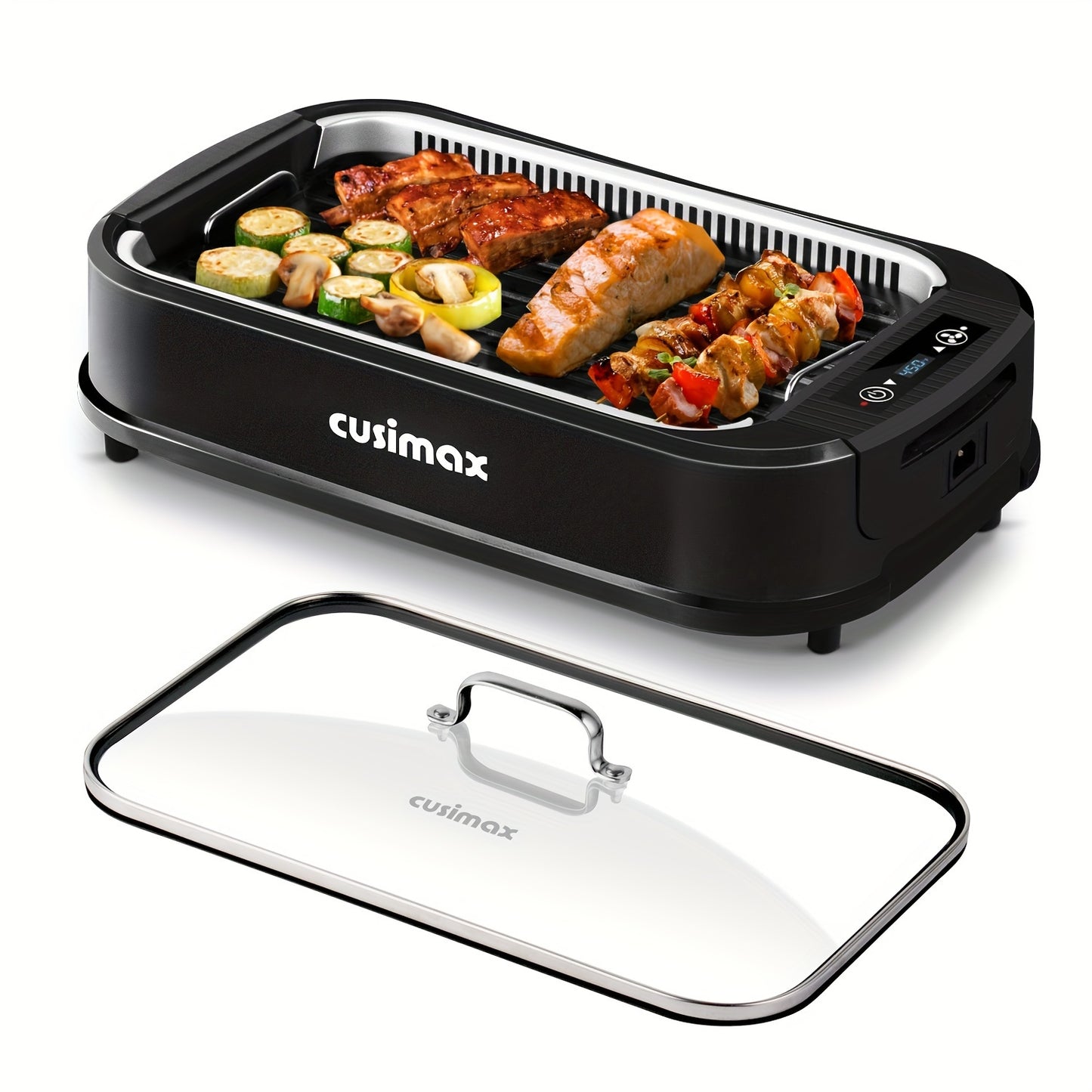 Commercial Electric Rotisserie Grill 1500W Turbo Extractor