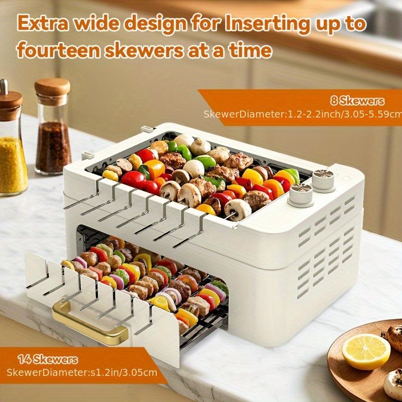 Smokeless Electric Grill 110V Plug With Temperature Control