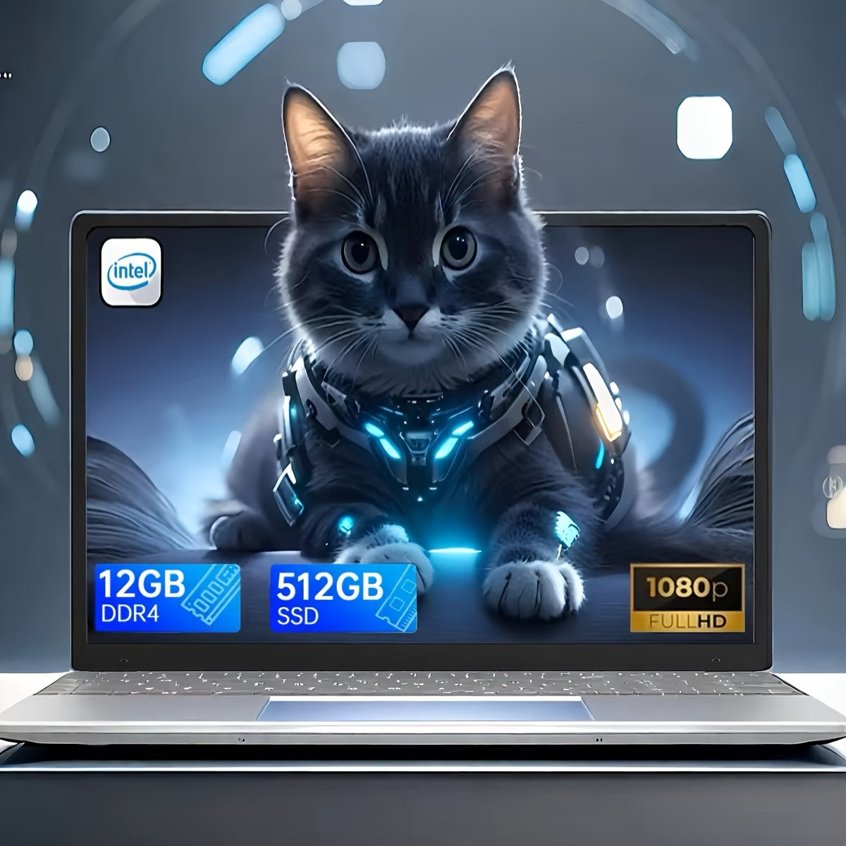 Lightweight Celeron Laptop With 12GB RAM And 512GB SSD