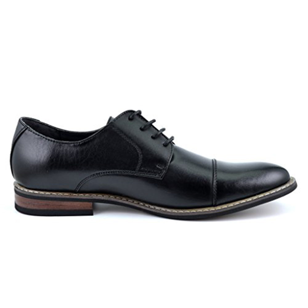 Bruno Marc Classic Modern Oxford Wingtip Lace Dress Shoes