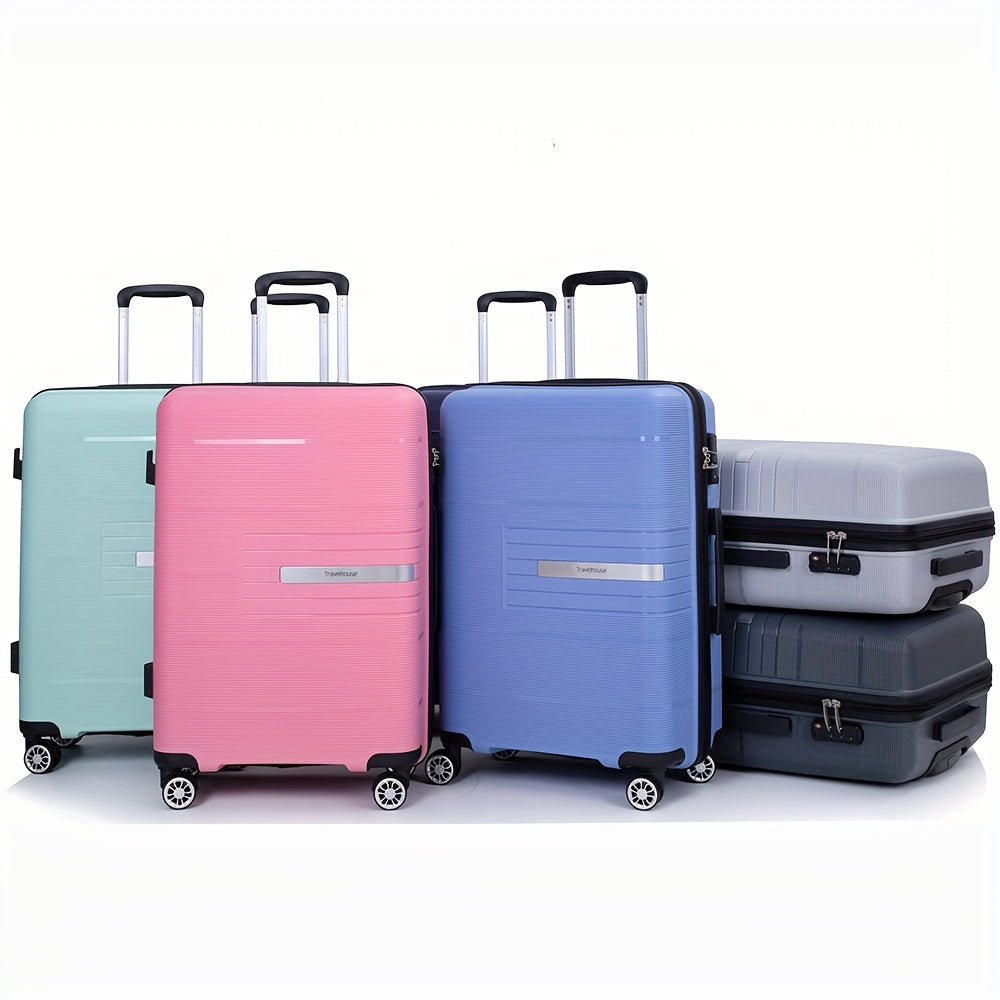 Tripcomp Luggage 3 Piece Set With TSA Lock And Spinner