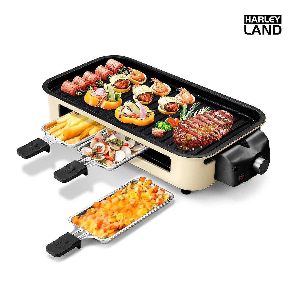 All Nations Emporium Indoor Electric Grill 2 In 1 Home Use