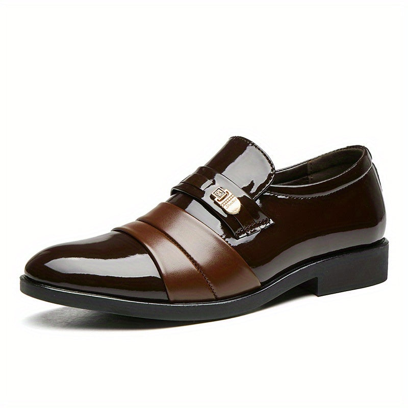 All Nations Emporium Men Slip On Dress Shoes Wide Fit