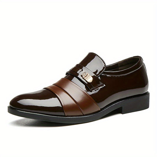 All Nations Emporium Men Slip On Dress Shoes Wide Fit