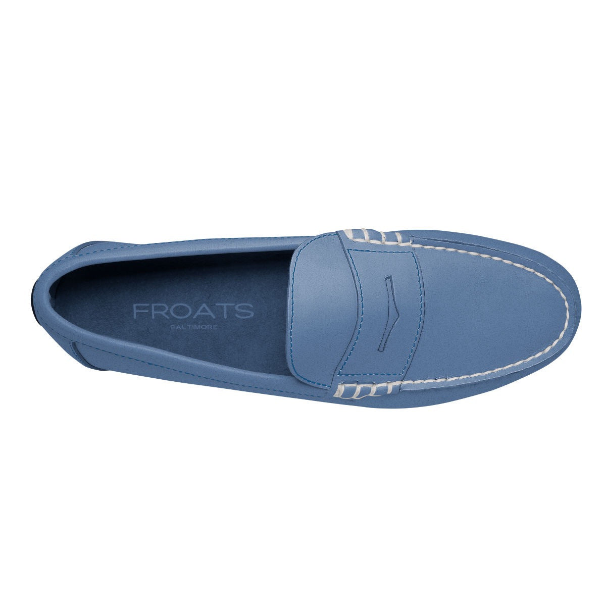 Lombard Men's Premium Leather Penny Loafer Leather Sole