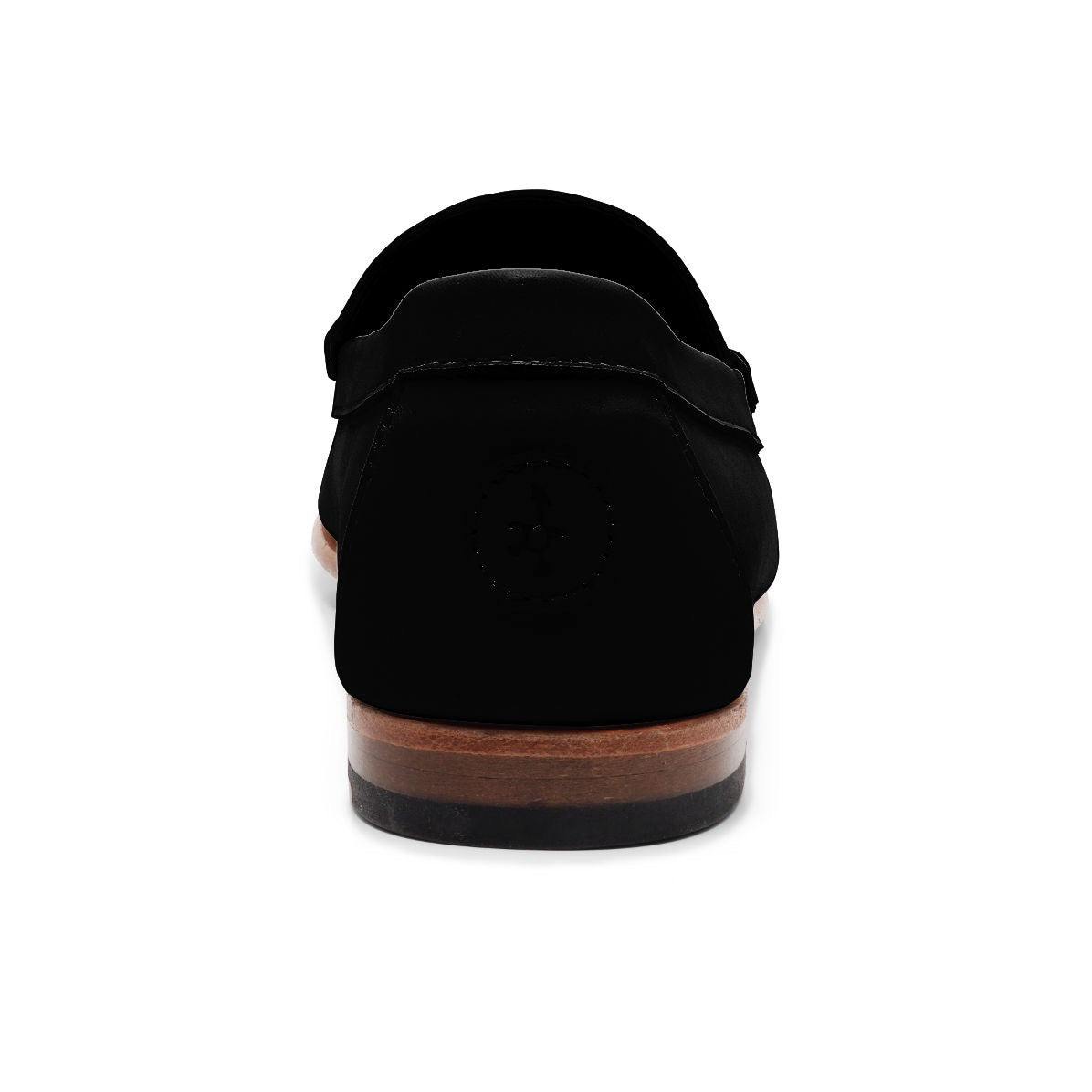 Lombard Men's Premium Leather Penny Loafer Leather Sole