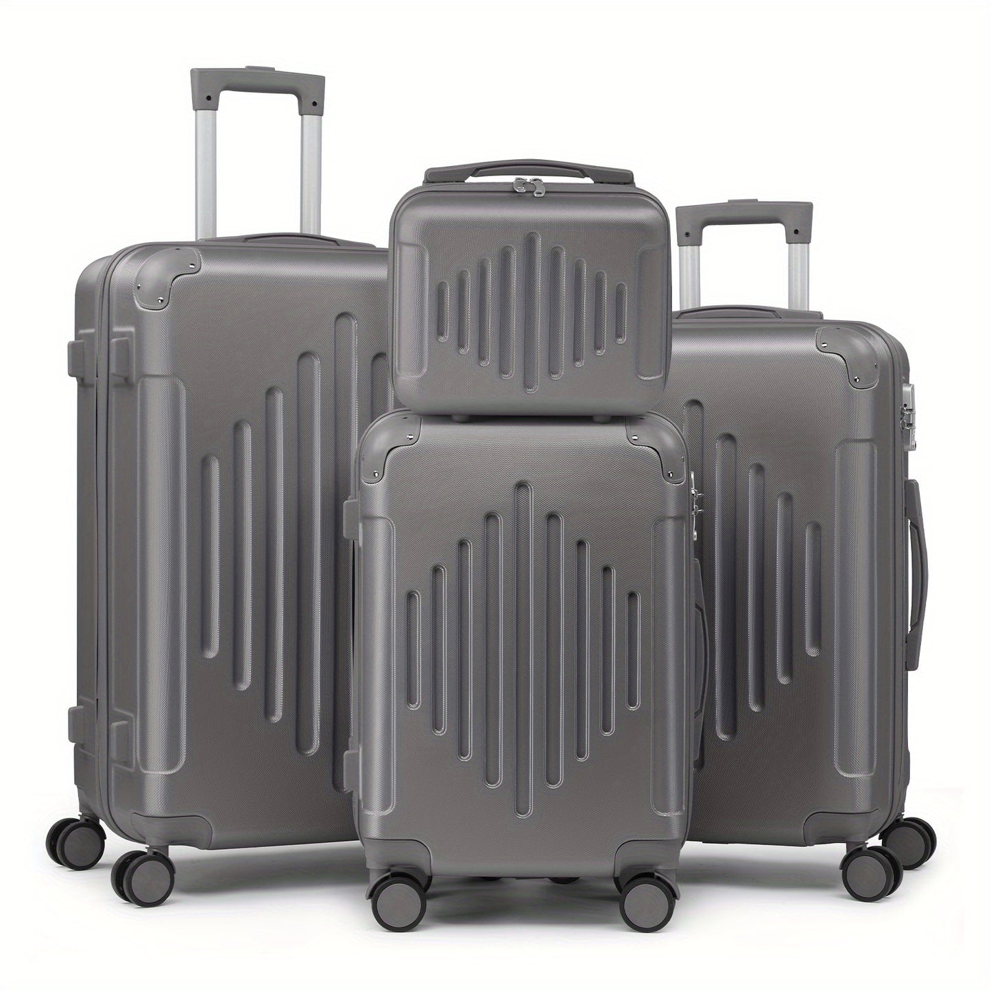 MOTORHOT Hardshell Luggage Set Lightweight Spinner Wheels