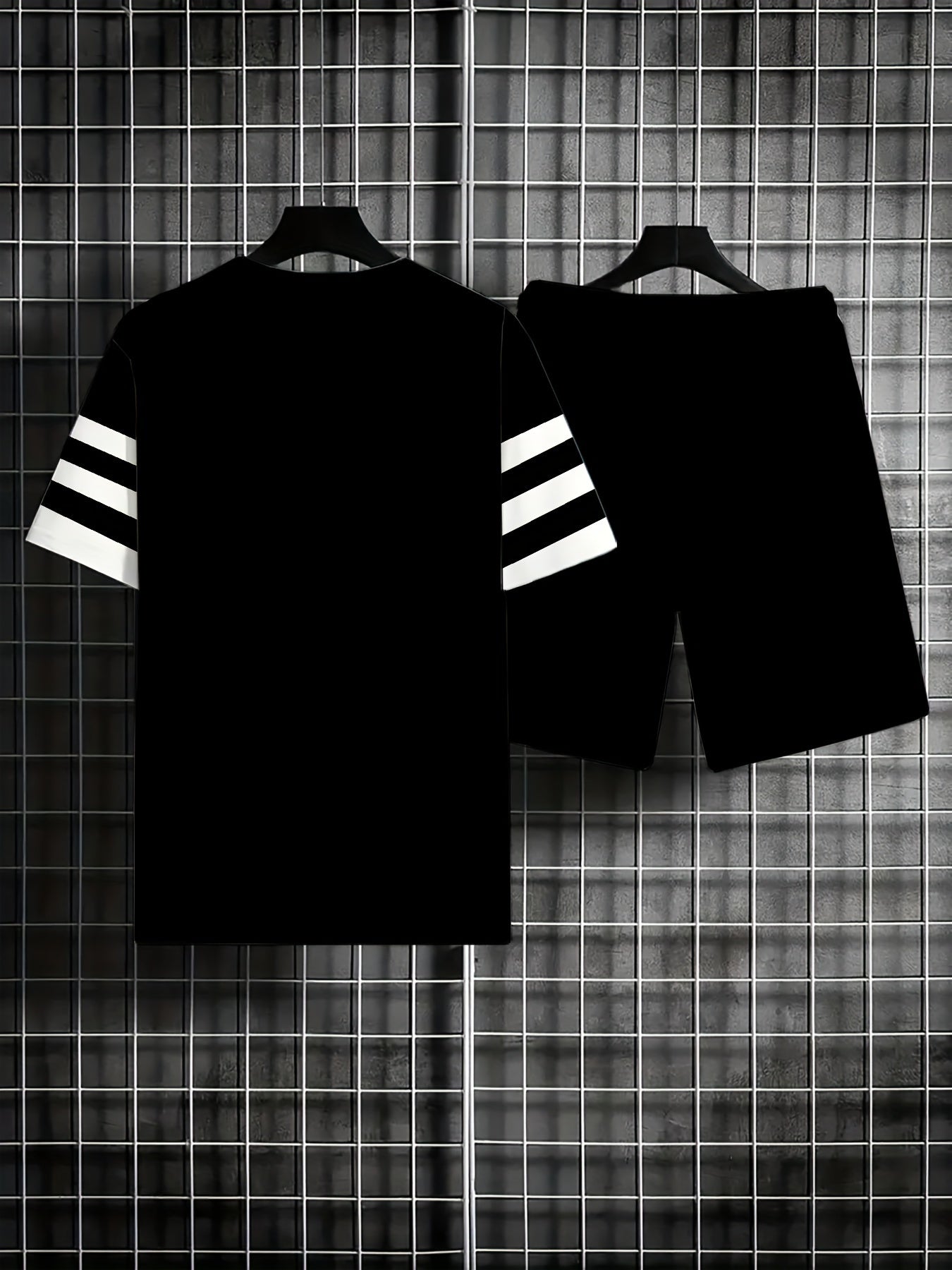 Pirate Theme Men Casual 2pcs T Shirt And Shorts Set