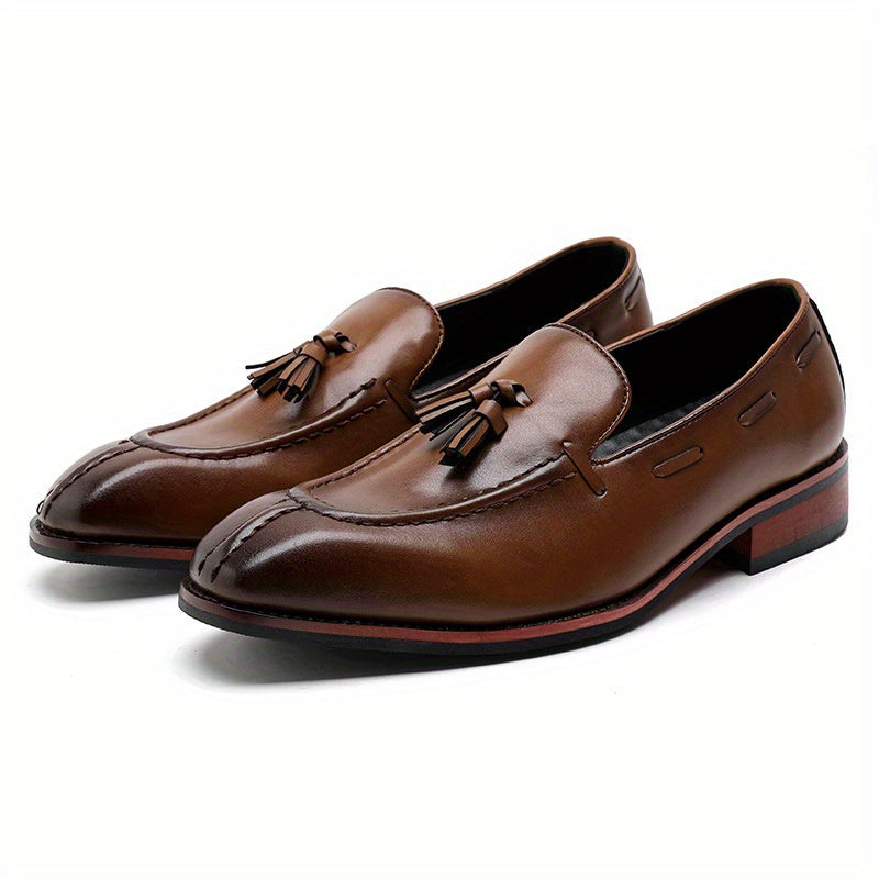 All Nations Emporium Mens Oxford Shoes Tassel Insole