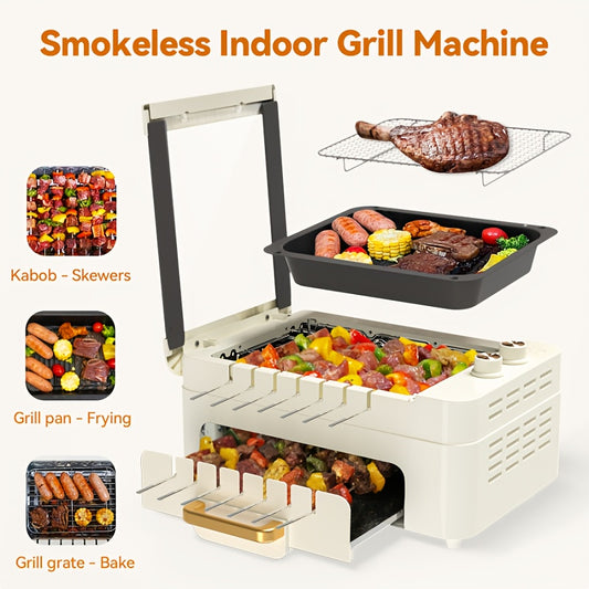 Smokeless Electric Grill 110V Plug With Temperature Control
