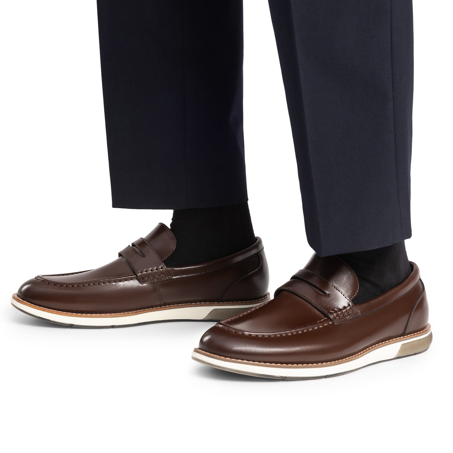 Bruno Marc Men's Anti Slip Dress Loafer Slip On Comfort