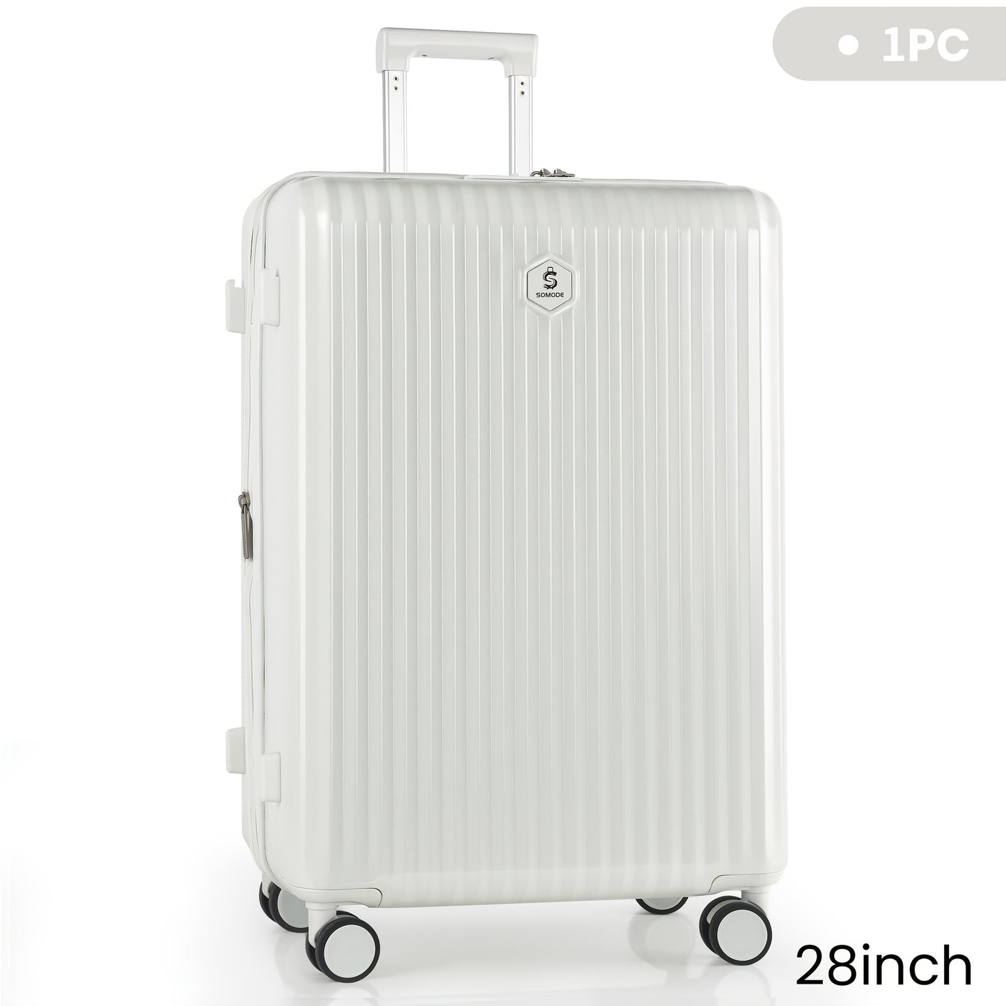 Expandable Hard Shell Luggage With Spinner Wheels TSA Lock