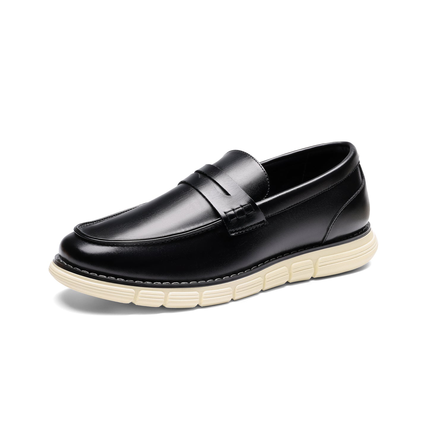 Bruno Marc Men's Classic Slip On Loafers Rubber Sole
