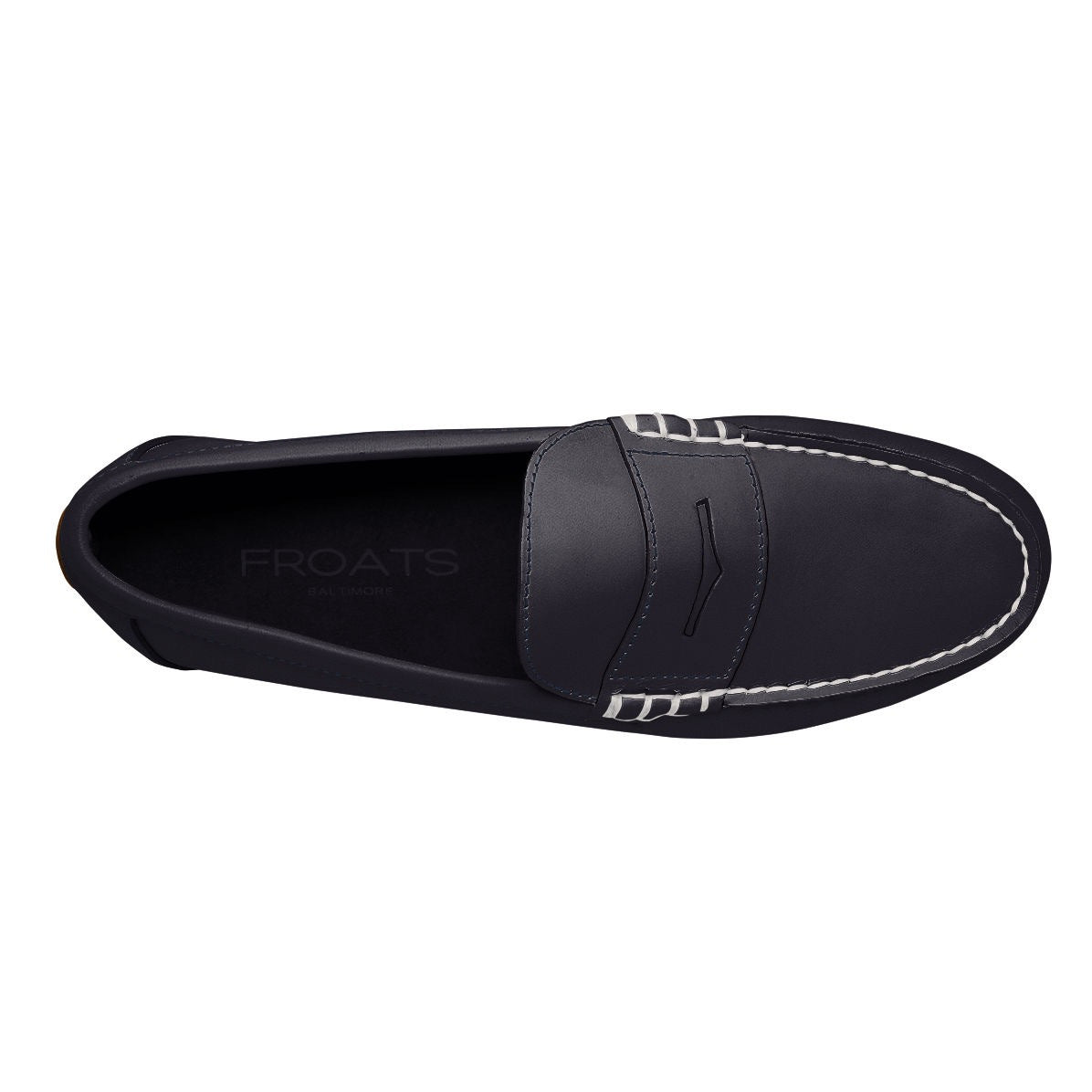 Lombard Men's Premium Leather Penny Loafer Leather Sole