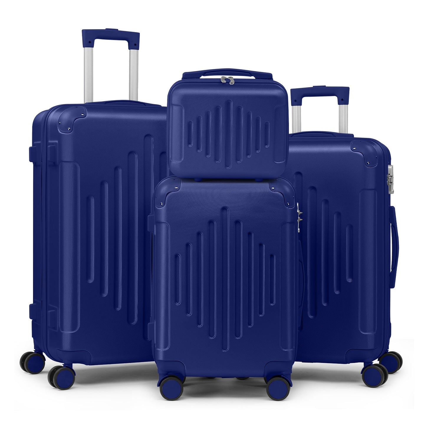 MOTORHOT Hardshell Luggage Set Lightweight Spinner Wheels