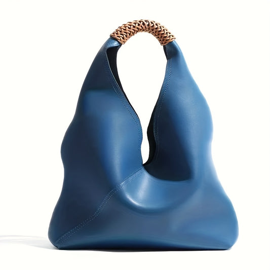 Women Large Capacity Handbag With Magnetic Closure