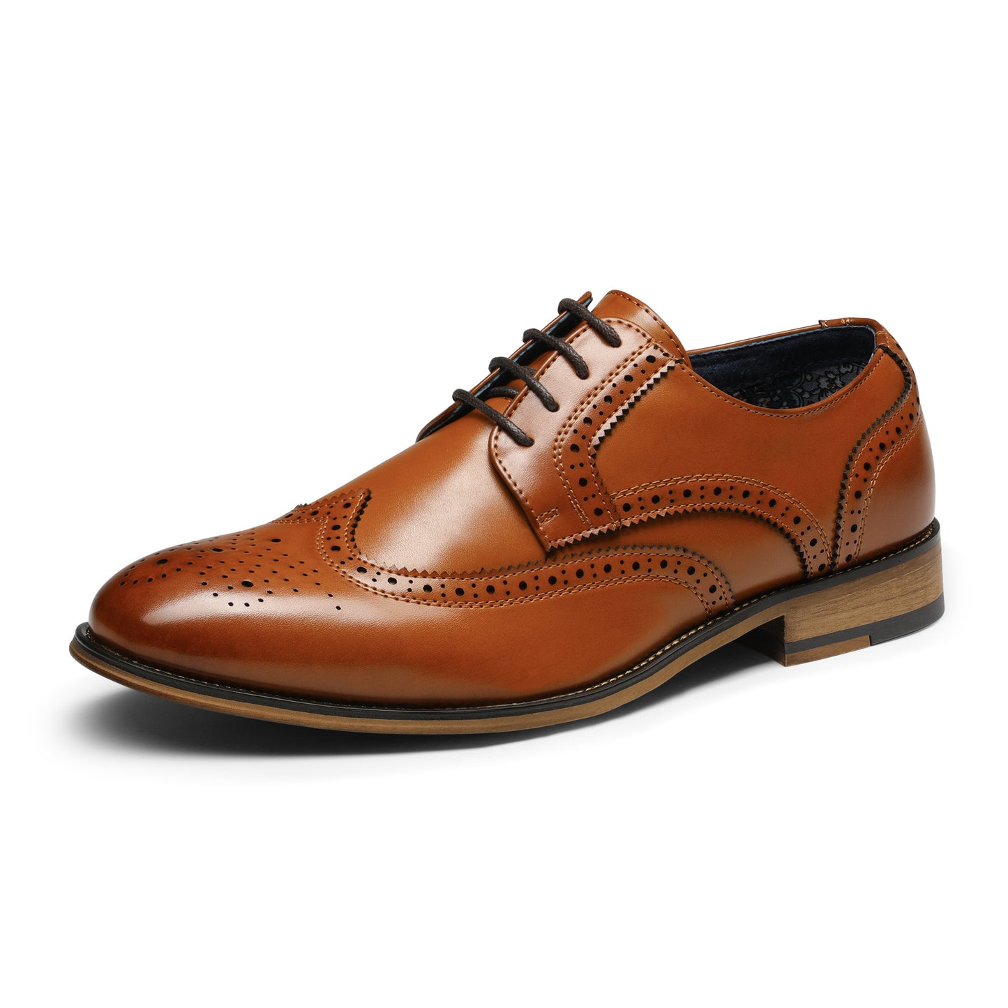 Bruno Marc Mens Oxford Dress Shoes Pu Upper Insole Classic