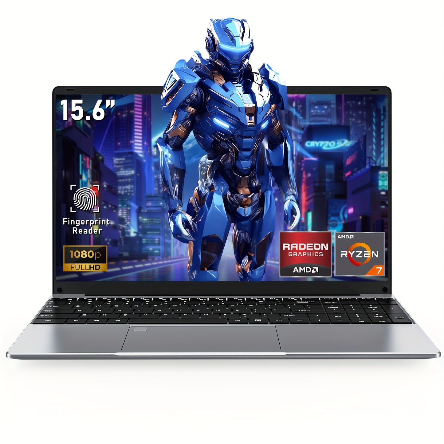 NIAKUN Gaming Laptop Ryzen 7 5700U 16GB RAM 1TB SSD
