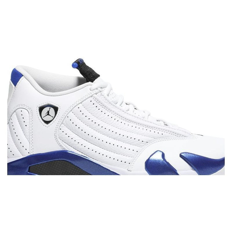 Nike Air Jordan 14 Retro White Hyper Royal Sneaker Edition