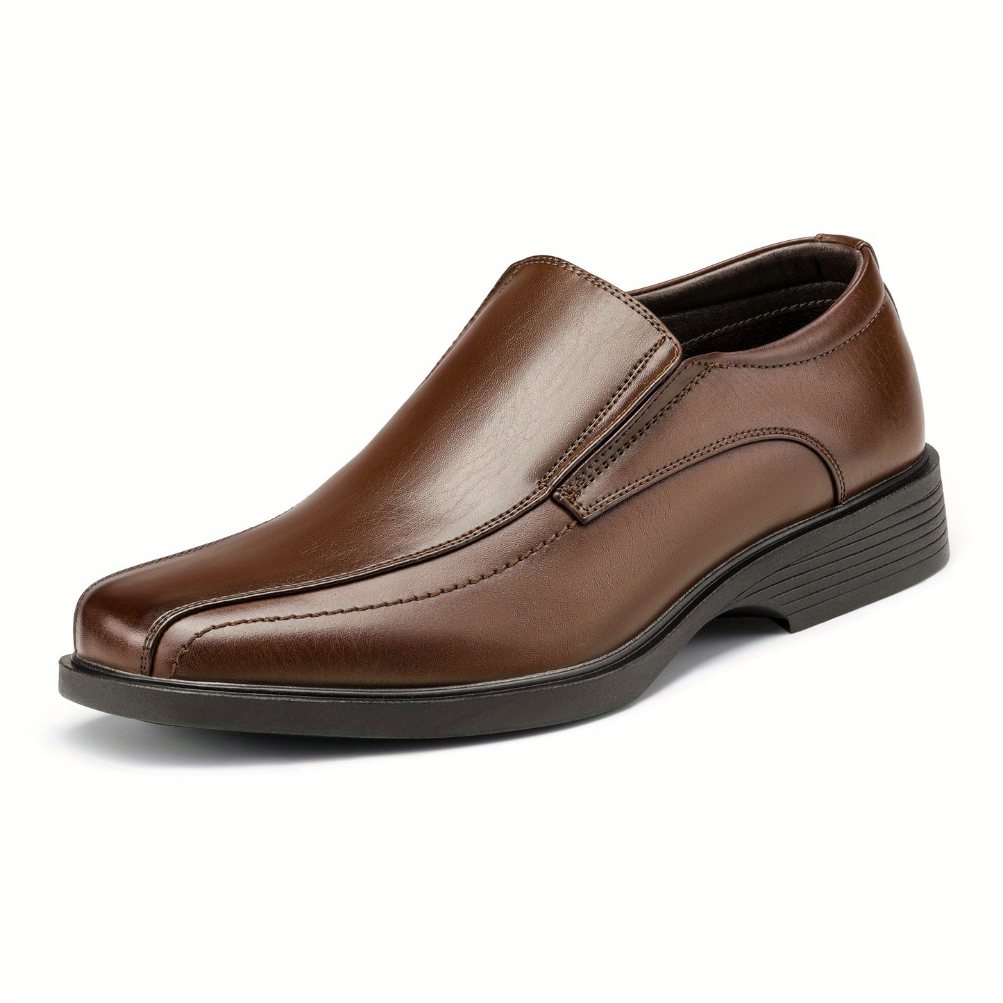 Bruno Marc Mens Lined Dress Loafers Slip On Classic Shoes