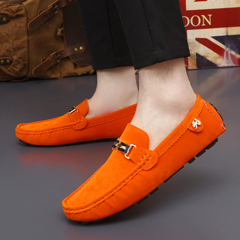 Men And Women Slip On Loafers With Rubber Sole Versatile