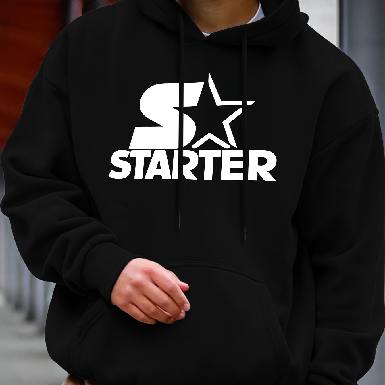 Starter Men's Hoodie Graphic Pullover Sweatshirt For Gym