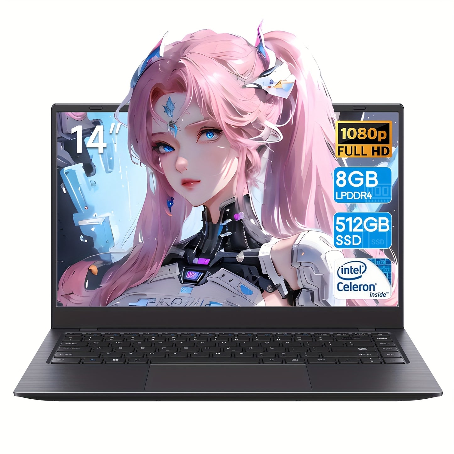 Founder Gaming Laptop 2-In-1 With 12GB RAM And 256GB ROM