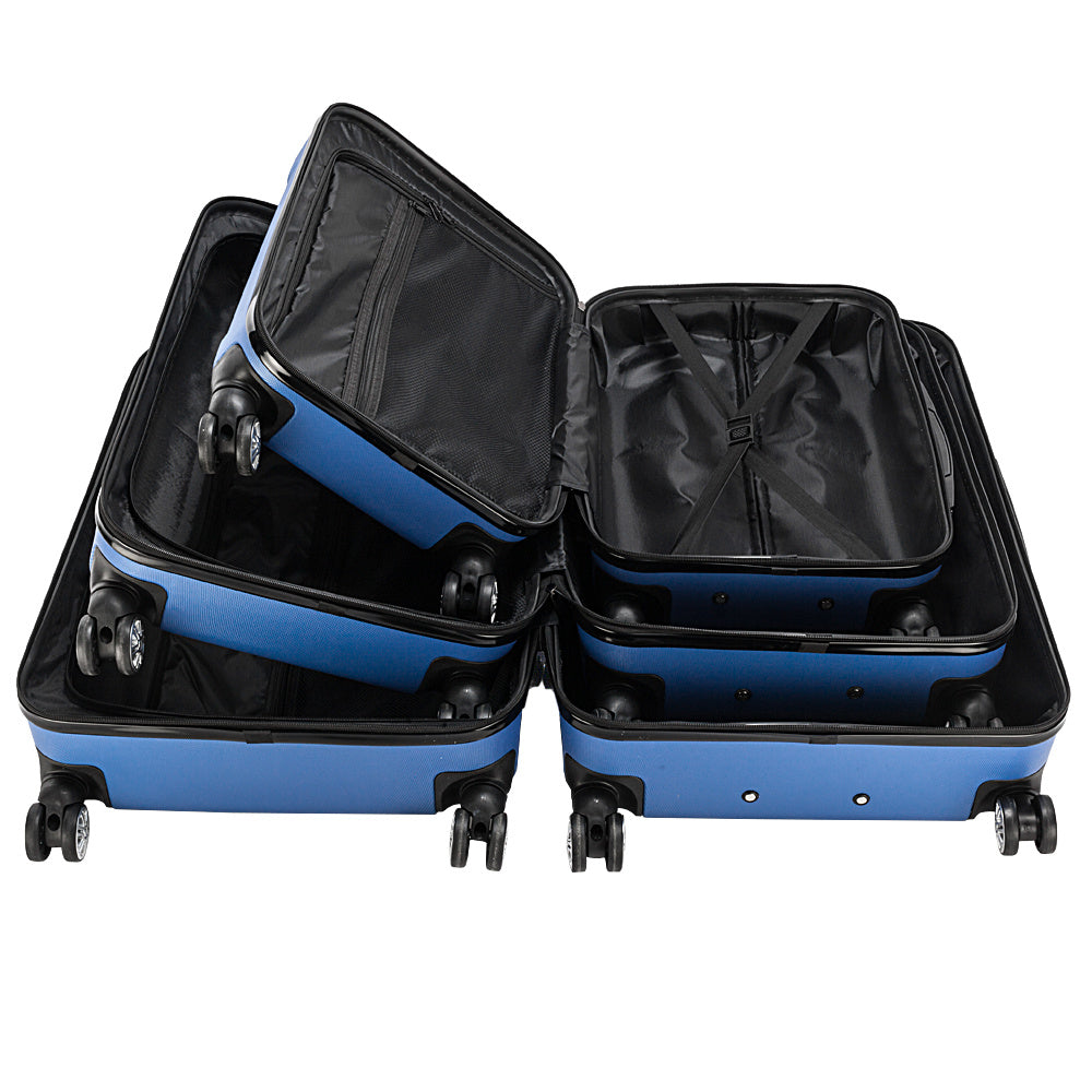 Moder 3 In 1 Portable ABS Suitcase With Large Capacity