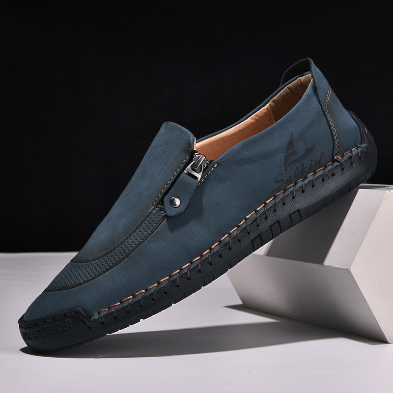 All Nations Emporium Men's Casual Shoes Zipper Closure