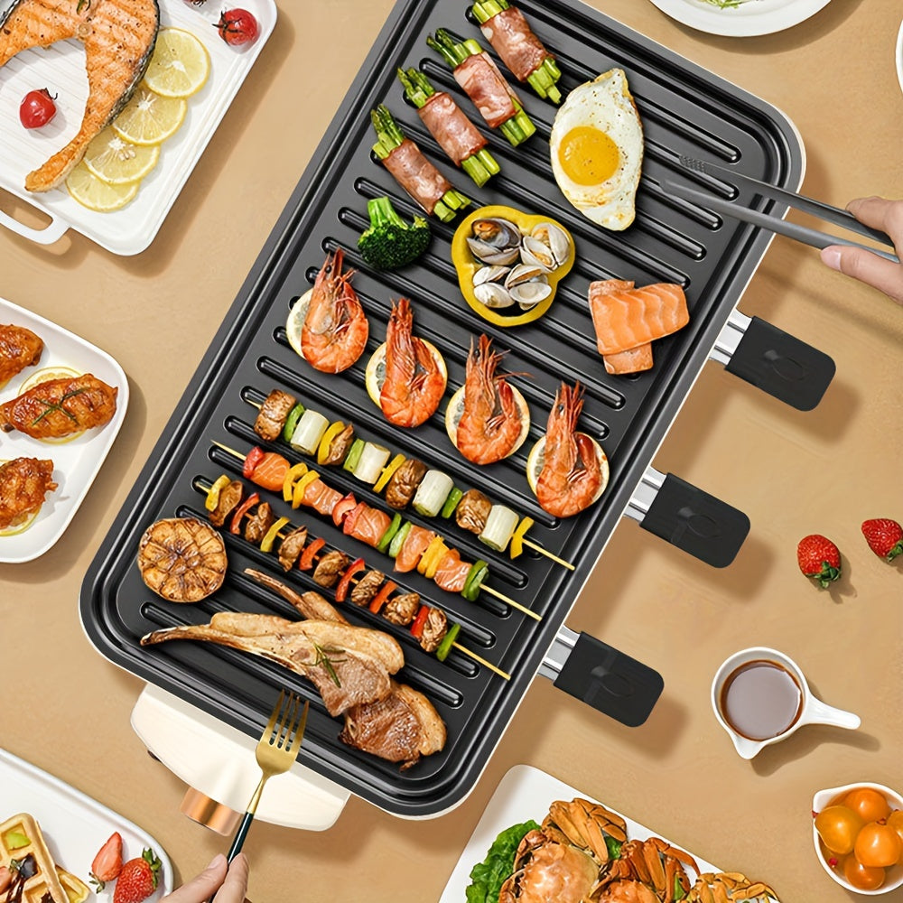 All Nations Emporium Indoor Electric Grill 2 In 1 Home Use