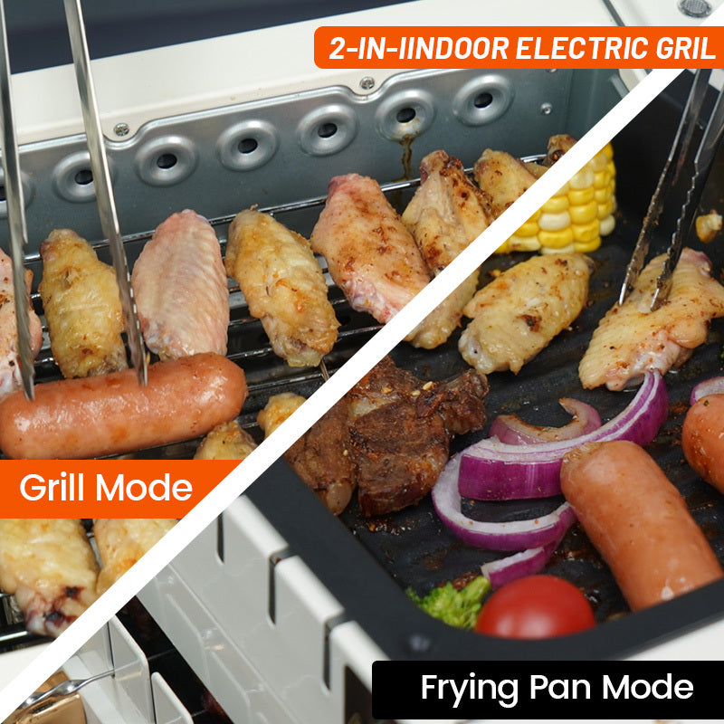 All Nations Emporium Smokeless Electric Grill Temp Control