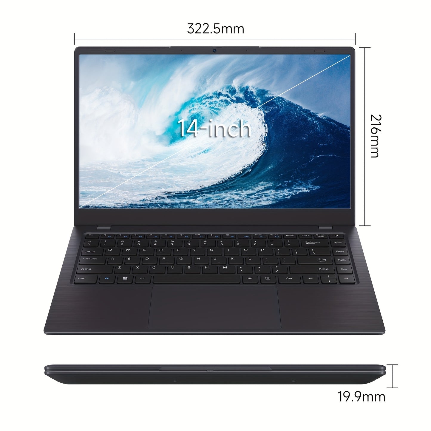 Founder Ultra Thin Gaming Laptop With Celeron N4000 CPU